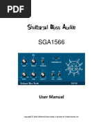 SGA1566 User Manual