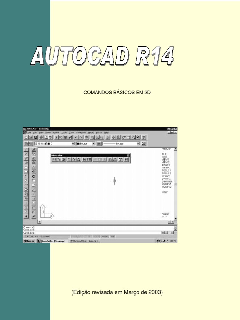 Autocad R14-Comandos Basicos | PDF | Auto Cad | Polígono