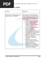 Chess Subsea Engineering - Nigeria Training Series 001