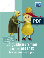 Nutrition Personnes Agés