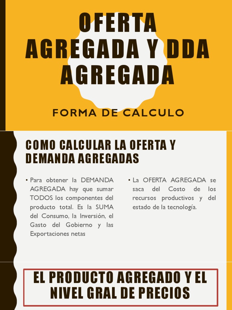 Cálculo de Oferta y Demanda Agregadas | PDF | Oferta (economía) | La ...