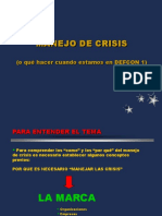 Manejo de Crisis