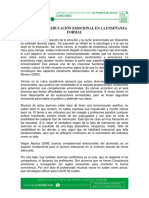 El Papel de La Educación Emocional en La Enseñanza Formal - p 93