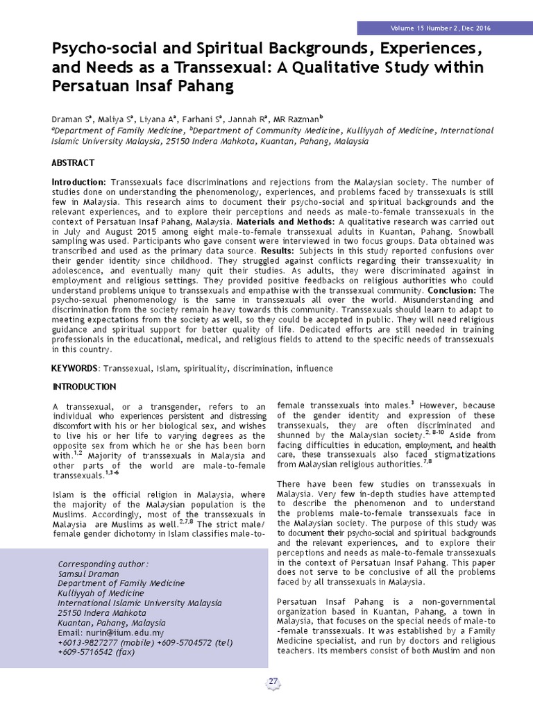 Review of Lesbian Health | PDF | Transsexual | Adolescence