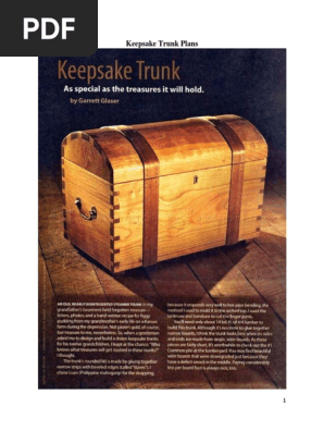 Keepsake Trunk Plans • WoodArchivist.docx