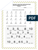 Prueba Diagnostica Matematicas Primero