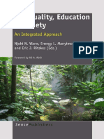 Njoki N. Wane, Energy L. Manyimo, Eric J. Ritskes-Spirituality, Education & Society - An Integrated Approach - Sense Publishers (2011)