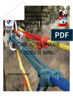 Anclajes y Tecnica de Rappel PDF