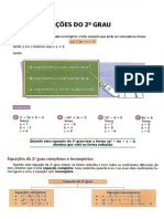 Equação Do 2° Grau