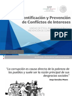 Presentación Identificación y Prevención Conflictos de Intereses