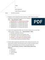 Analisis Kualitas Lingkungan UAS Soal