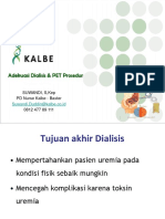 Adekuasi Dialisis Dan PET Prosedur ( Manual )