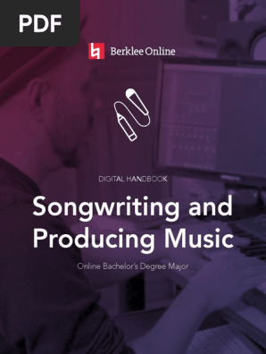 Berklee Online Writing and Producing Music Viewbook