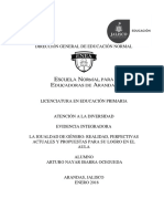 Evidencia Final Atención A La Diversidad Aula Inclusiva