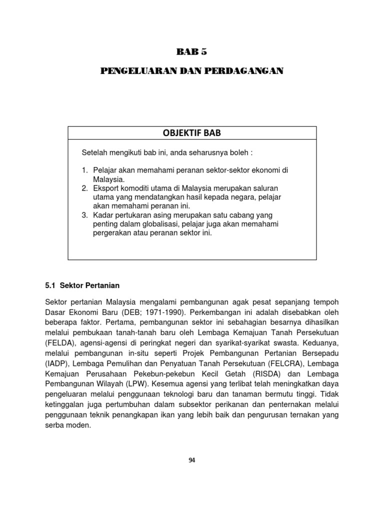 sektor perindustrian di malaysia