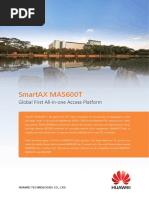 Huawei SmartAX MA5600T Series OLT Brochure PDF