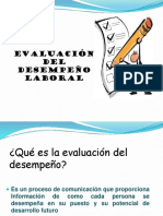 Evaluación desempeño laboral