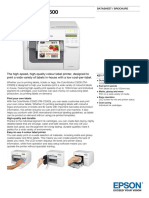 ColorWorks C3500 Datasheet