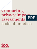 Conducting Privacy Impact Assessments PIA Code of Practice 1.0 (ICO UK 2014)