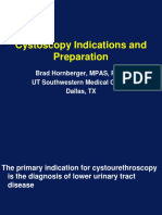 Brad J Hornberger Cystoscopy Indications and Preparation. UAPA CME Conference 2012 (30 Min)