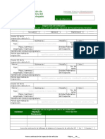 Anexo de Continuación de Inspección de Vehículos Del Informe Policial Homologado