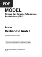 RPP Dan Silabus Bahasa Arab MI 2 R1