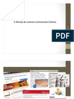 Manejo de Reclamos Contractuales (Claims) PDF