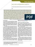 Pangan Dan Perubahan Iklim (Climate Change, Food, Water and Population Health in China)