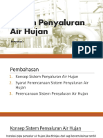 Pertemuan 7 - Sistem Penyaluran Air Hujan