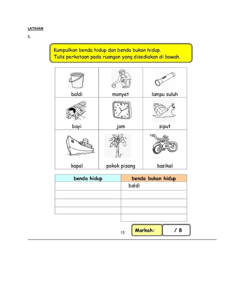 Benda Hidup Darjah 2 Pdf
