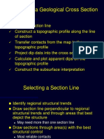 Constructing Geological Cross Sections