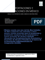 Importaciones y exportaciones en mexico 