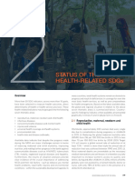 Status of The Health-Related Sdgs