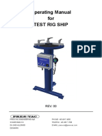 Operating Manual For TEST RIG SHIP - Pres-Vac Engineering Aps