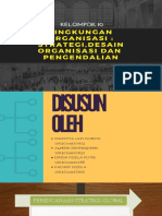 Design Strategi Dan Oengendalian Organisasi Bisnal