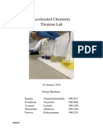 Acid Base Lab Report