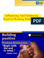 Influencing Positive Working Relationship2-1