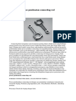 PROSES PEMBUATAN CONNECTING ROD DENGAN FORGING