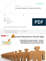 Approval Hierarchy in Oracle Apps in e Business Suite R12