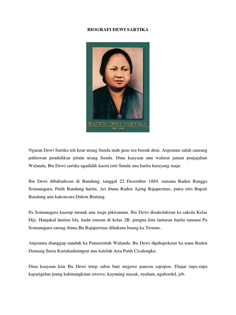 biografi dewi sartika basa sunda