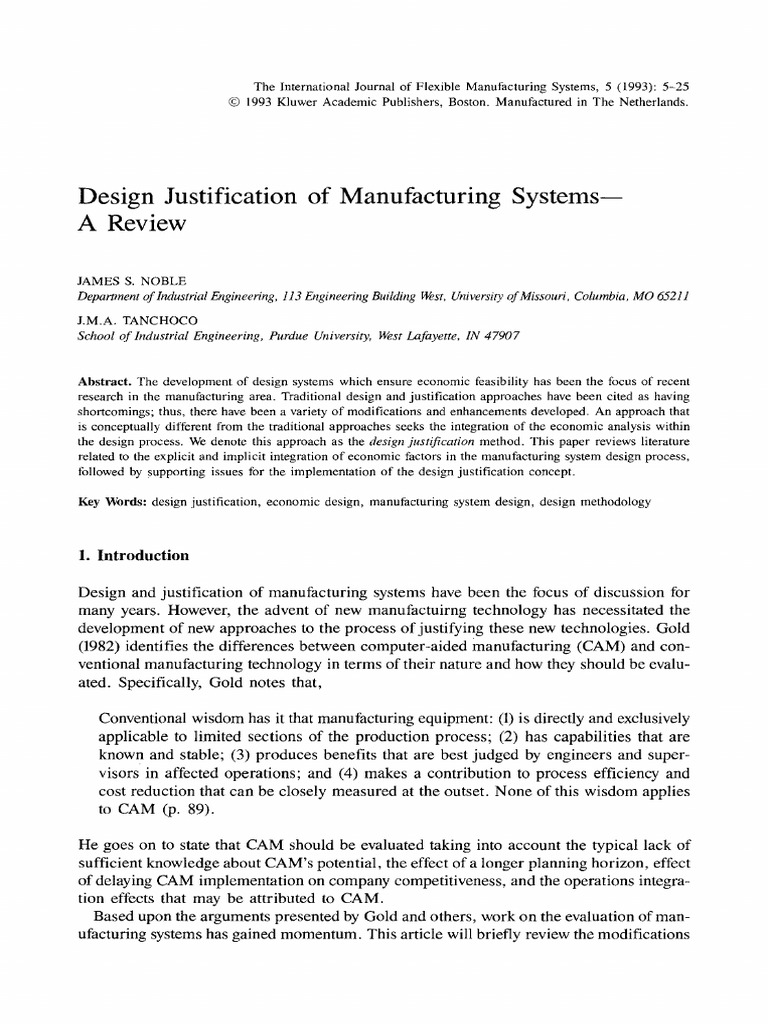 Design Justification Bibliography Engineering