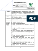 Sop Pendaftaran Pasien Lama