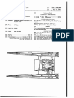USD259889 Vulcan Shuttle Design Patent