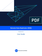 Remote Data Replicator (RDR) V6.1 User Guide
