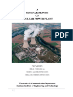 A Seminar Report ON Nuclear Power Plant