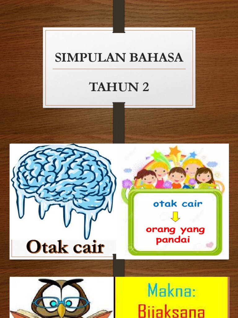 Simpulan Bahasa Tahun 2