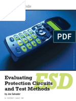 Evaluating Esd Protection Circuits and Test Methods