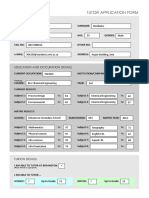 XL Tutor Application Form JHB (2017) Final