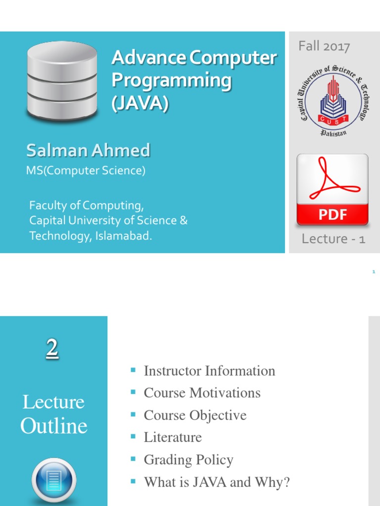 Java Programming Course Overview | PDF | Java (Programming Language ...