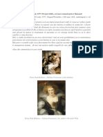 Peter Paul Rubens Cel Mai Renumit Pictor Flamand